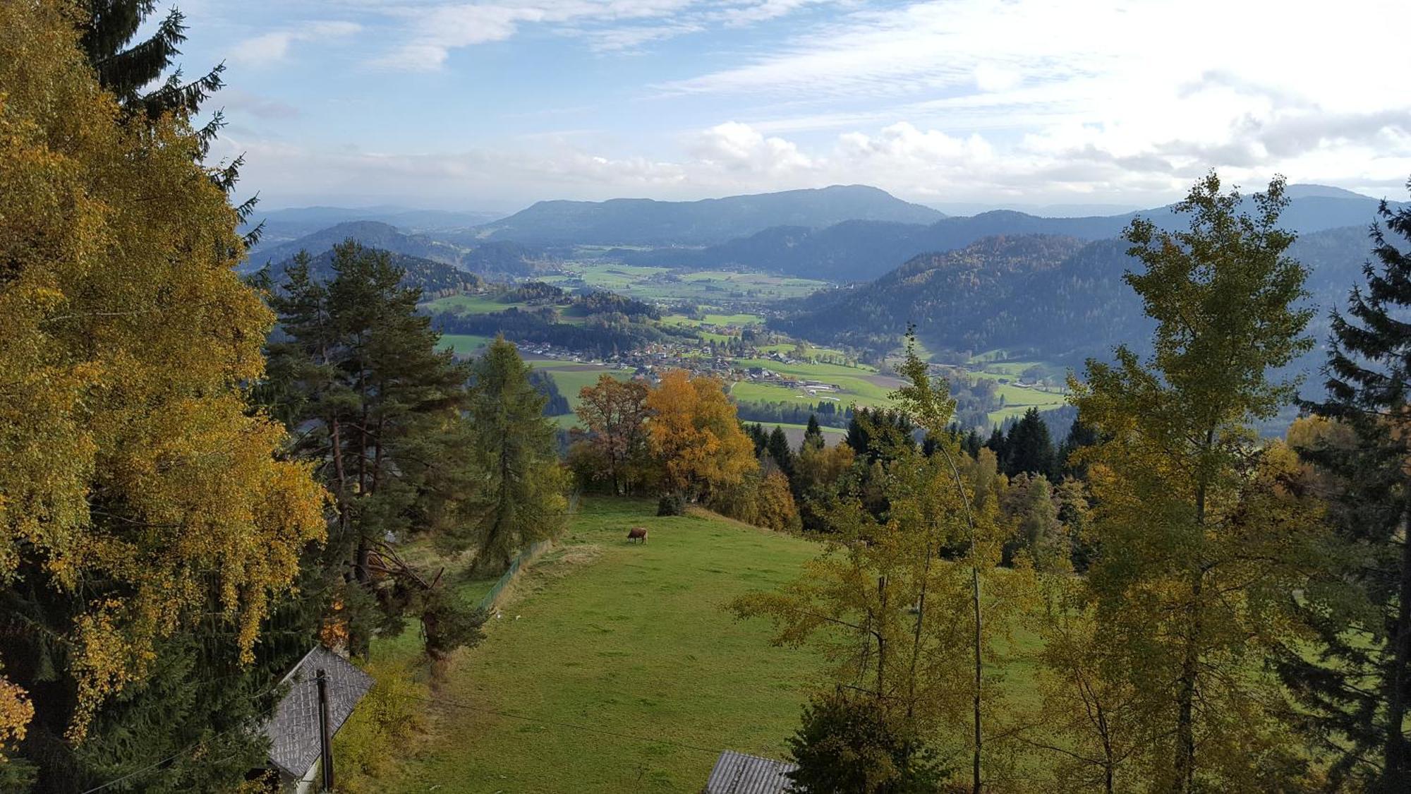 Landhaus Karawankenblick Himmelberg Bagian luar foto